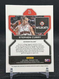 Stephen Curry 2022 2023 Panini Prizm Draft Picks Series Mint Card #45