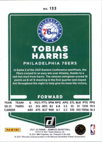 Tobias Harris 2021 2022 Panini Donruss Green and Yellow Laser Series Mint Card #133
