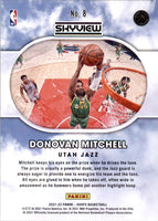 Donovan Mitchell 2021 2022 Hoops Skyview Series Mint Insert Card #8
