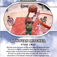 Donovan Mitchell 2021 2022 Hoops Skyview Series Mint Insert Card #8
