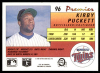 Kirby Puckett 1991 O-Pee-Chee Premier Series Mint Card #96
