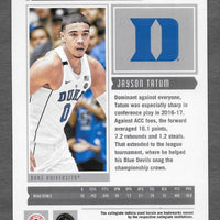 Jayson Tatum 2022 2023 Panini Chronicles Draft Picks Luminance Mint PINK Parallel Version of Card #49