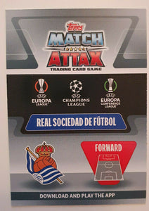Alexander Isak 2021 2022 Topps Match Attax Goal Machine Series Mint Card #278