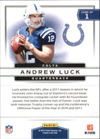 Andrew Luck 2012 Prestige Prestigious Picks Series Mint Rookie Card #1
