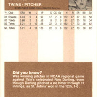 Frank Viola 1983 Fleer Series Mint Rookie Card #625