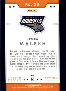 Kemba Walker 2013 2014  Panini Hoops Action Shots Series Mint Card #20