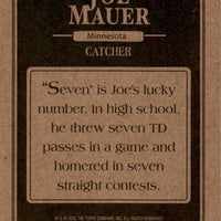 Joe Mauer 2002 Topps 206 Series Mint ROOKIE Card #271