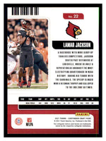Lamar Jackson 2021 Panini Contenders Draft Season Ticket Series Mint Card #22
