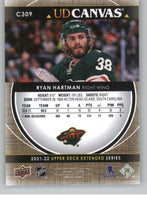 Ryan Hartman 2021 2022 UD Extended Series UD Canvas Mint Card #C309
