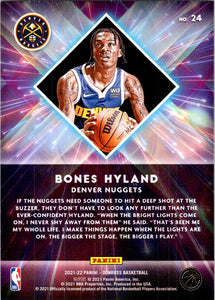 Bones Hyland  2021 2022 Panini Donruss Great X-Pectations Series Mint Rookie Card #24