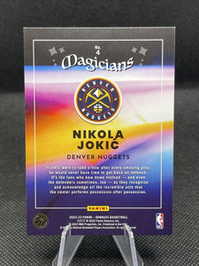 Nikola Jokic 2022 2023 Panini Donruss MAGICIANS Series Mint Insert Card #4