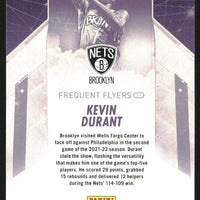 Kevin Durant 2022 2023 Panini NBA Hoops Frequent Flyers Mint Card #13