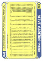 Steve Carlton 1987 Topps Traded Series Mint Card #19T
