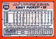 Kirby Puckett 1991 O-Pee-Chee Series Mint Card #300