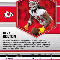 Nick Bolton 2021 Panini Mosaic Series Mint Rookie Card #366