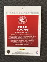 Trae Young 2022 2023 Panini Donruss Franchise Features Series Mint Card #11
