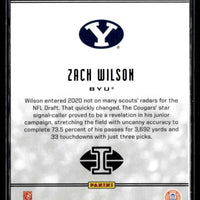 Zach Wilson 2021 Panini Chronicles Illusions Draft PIcks Series Mint ROOKIE Card #104