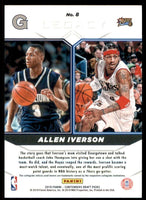 Allen Iverson 2019 Panini Contenders Draft Picks Legacy Series Mint Card #8

