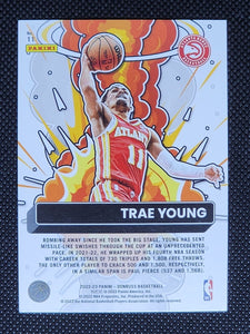 Trae Young 2022 2023 Panini Donruss Bomb Squad Series Mint Card #11