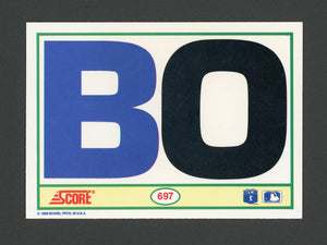 Bo Jackson 1990 Score Series Mint Card #697