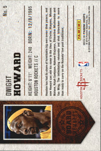 Dwight Howard 2013 2014 Hoops Board Members Series Mint Card #5