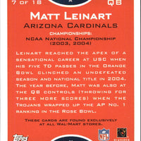 Matt Leinart 2006 Topps True Champions Series Mint Card #7