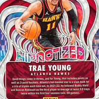 Trae Young 2022 2023 Panini Hoops Hipnotized Series Mint Card #10