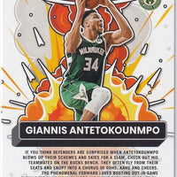 Giannis Antetokounmpo 2022 2023 Panini Donruss Bomb Squad Series Mint Card #5
