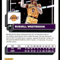 Russell Westbrook 2022 2023 Panini Donruss Series Mint Card #127