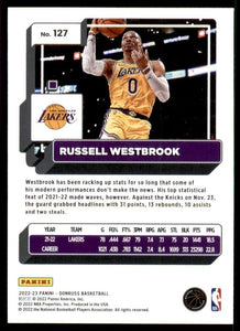 Russell Westbrook 2022 2023 Panini Donruss Series Mint Card #127