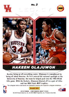 Hakeem Olajuwon 2019 2020 Panini Contenders Draft Picks Legacy Series Mint Card #2
