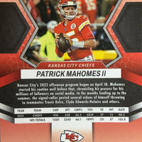 Patrick Mahomes II 2022 Panini Mosaic Series Mint Card #94