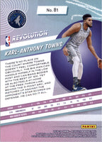 Karl-Anthony Towns 2018 2019 Panini Revolution Series Mint Card #81
