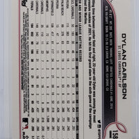 Dylan Carlson 2022 Topps Chrome Series Mint Card #158
