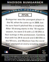 Madison Bumgarner 2011 Bowman Finest Futures Series Mint Card #FF25
