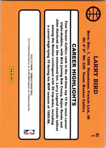 Larry Bird 2022 2023 Panini Donruss Retro Series Mint Card #1