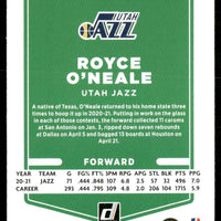 Royce O'Neale 2021 2022 Panini Donruss Orange Lazer Series Mint Card #65