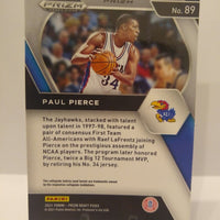 Paul Pierce 2021-22 Panini Prizm Draft Picks Purple Wave Series Mint Card #89