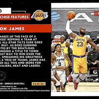 LeBron James 2021 2022 Panini Donruss Franchise Features Series Mint Card #20