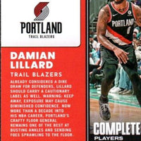 Damian Lillard 2022 2023 Panini Donruss Complete Players Series Mint Card #8