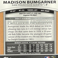 Madison Bumgarner 2010 Bowman Platinum Series Mint ROOKIE Card #73