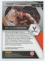 Malcolm Brogdon 2021-22 Panini Prizm Draft Picks Red White Blue Prizm Series Mint Card #74

