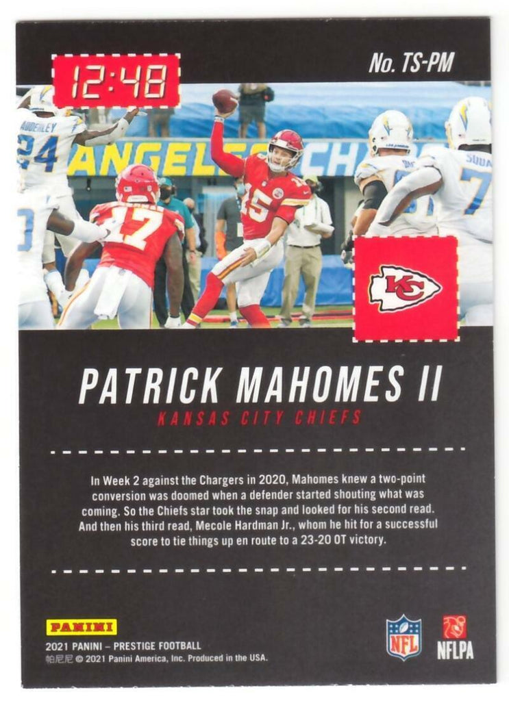 : 2021 Panini Prizm Draft Picks #7 Patrick Mahomes II