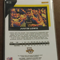 Justin Lewis 2022 2023 Chronicles Draft Flux Series Mint Rookie Card #20