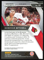 Donovan Mitchell 2021-22 Panini Prizm Draft Picks Red White Blue Prizm Series Mint Card #81
