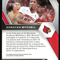 Donovan Mitchell 2021-22 Panini Prizm Draft Picks Red White Blue Prizm Series Mint Card #81