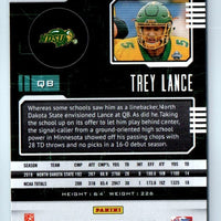 Trey Lance 2021 Panini Chronicles Playbook Draft Picks Series Mint ROOKIE Card #334