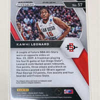 Kawhi Leonard  2021-22 Panini Prizm Draft Picks Red White Blue Prizm Series Mint Card #57