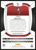 Tom Brady 2022 Panini Certified Series Mint Card #92
