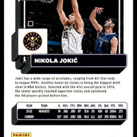 Nikola Jokic 2022 2023 Panini Donruss Series Mint Card #89